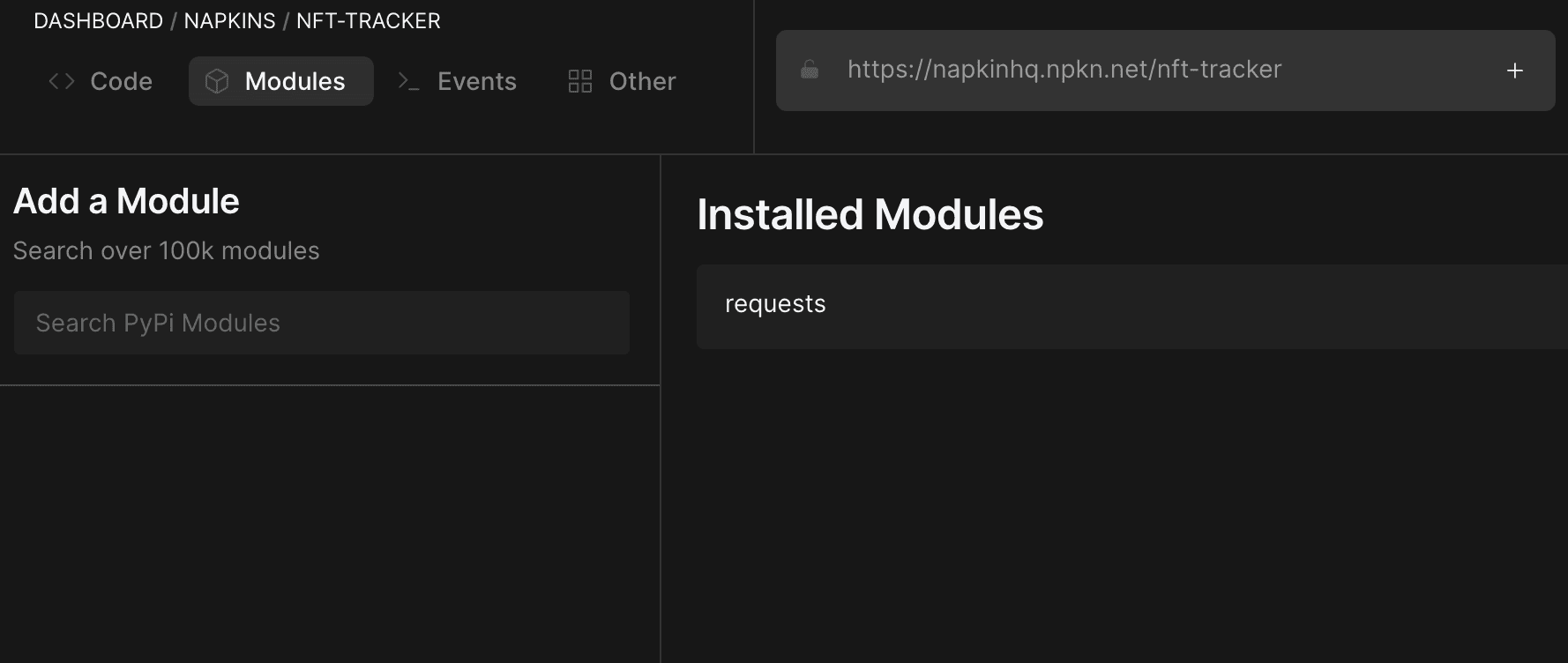 modules