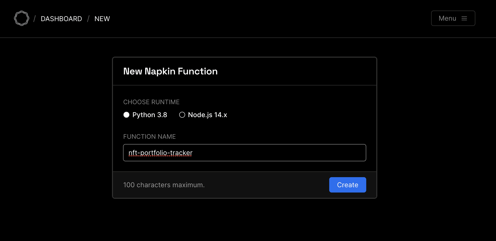 new function
