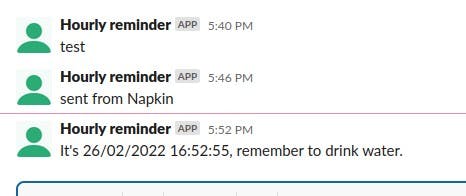 Adding a datetime to the Slack message